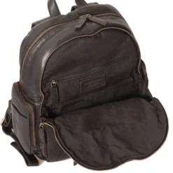 Zaino Unisex GIANNI CONTI in Pelle Nera