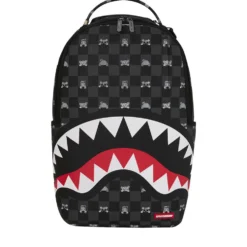 Zaino Unisex SPRAYGROUND stampa Gray Peeking Character Check