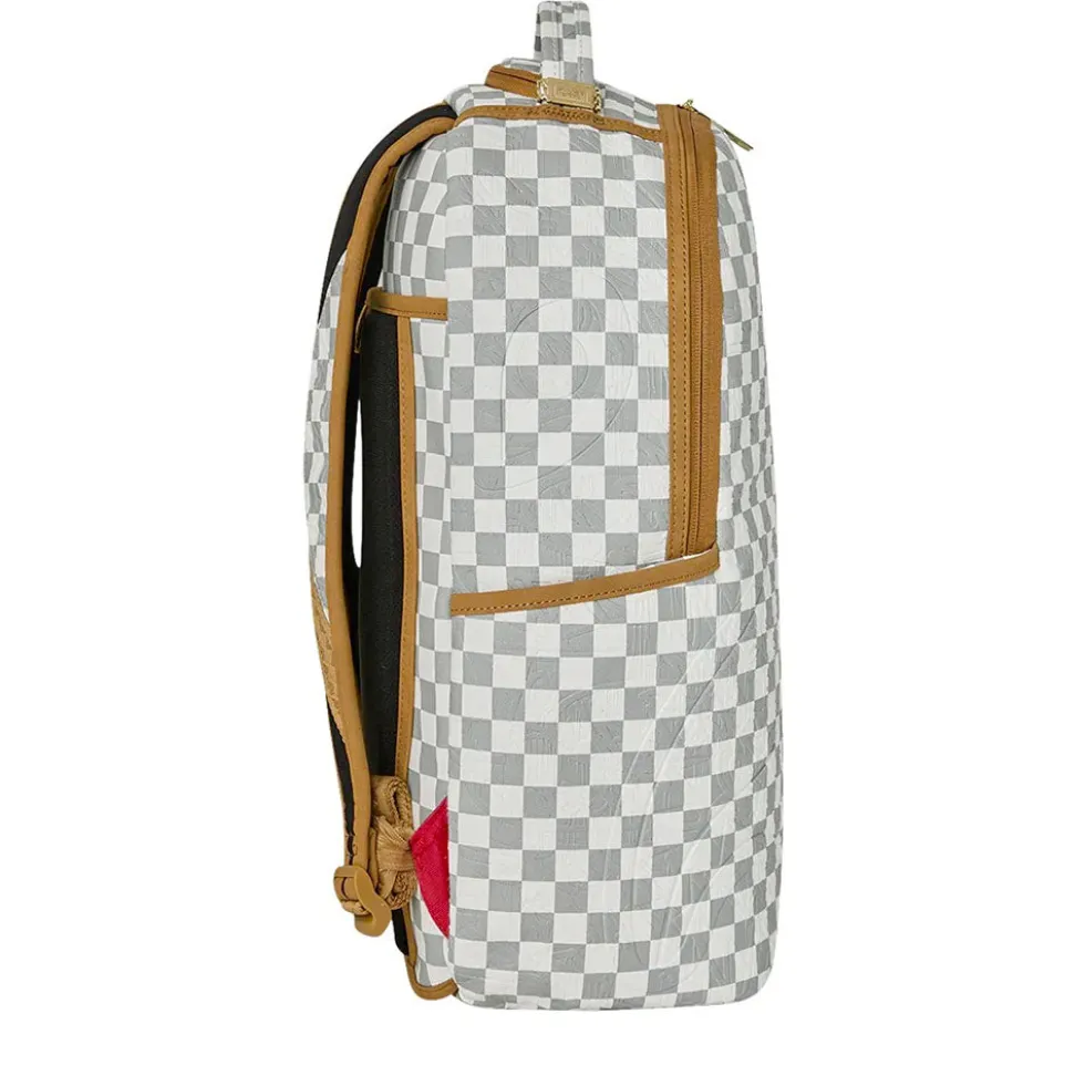 Zaino Unisex SPRAYGROUND stampa 3AM Cream Check DLXSV