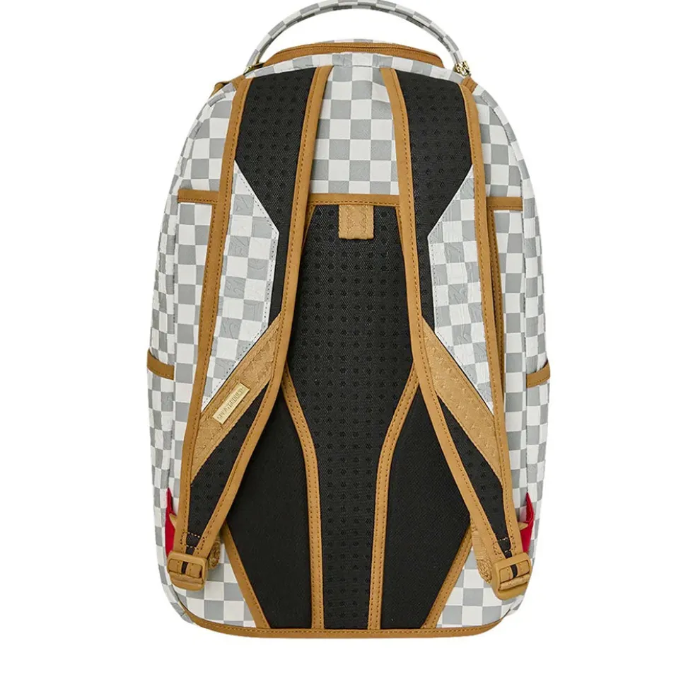 Zaino Unisex SPRAYGROUND stampa 3AM Cream Check DLXSV