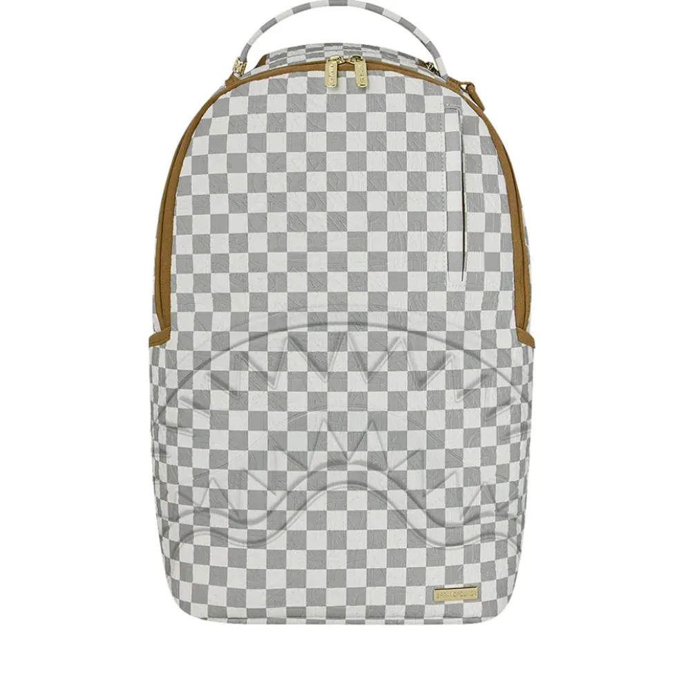 Zaino Unisex SPRAYGROUND stampa 3AM Cream Check DLXSV
