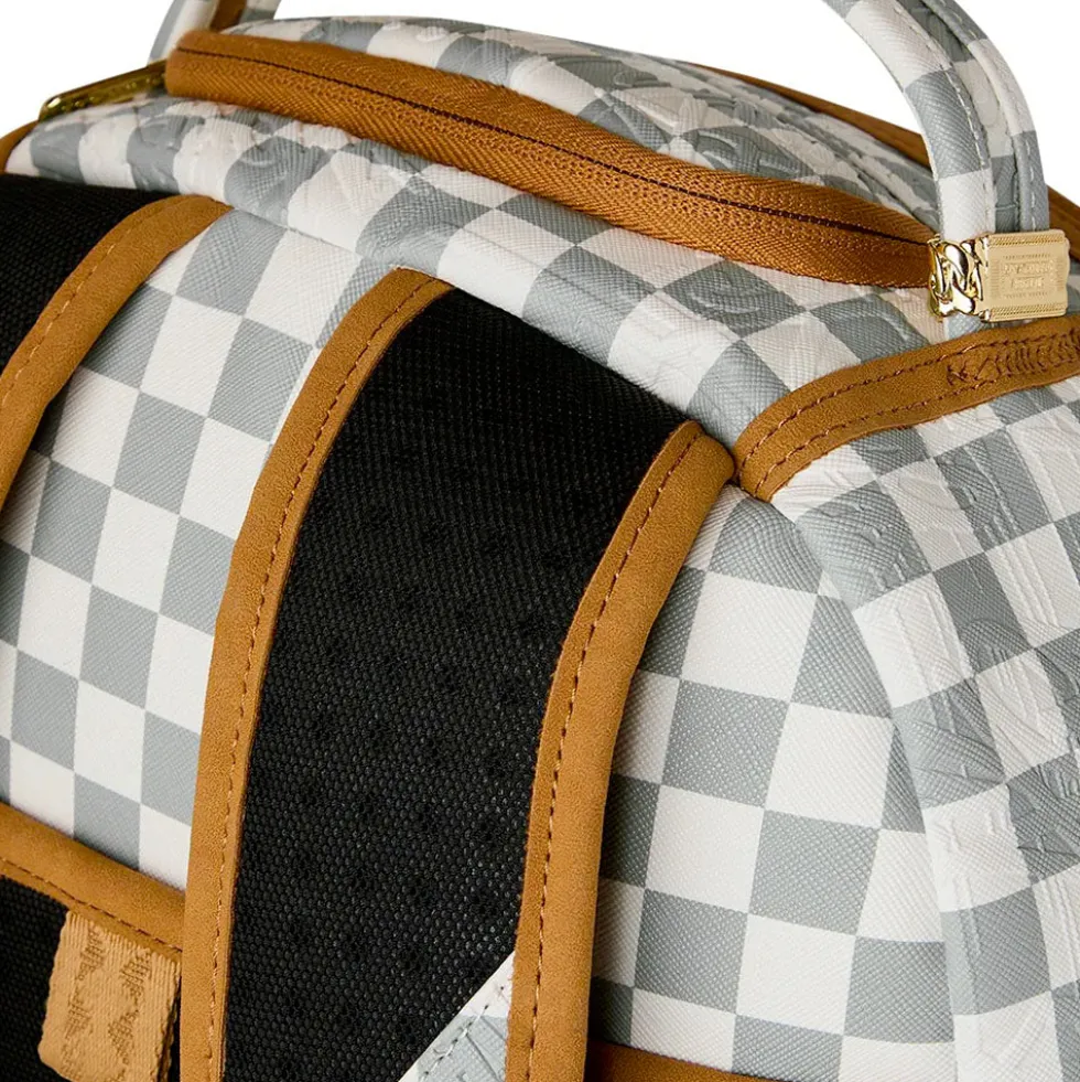 Zaino Unisex SPRAYGROUND stampa 3AM Cream Check DLXSV