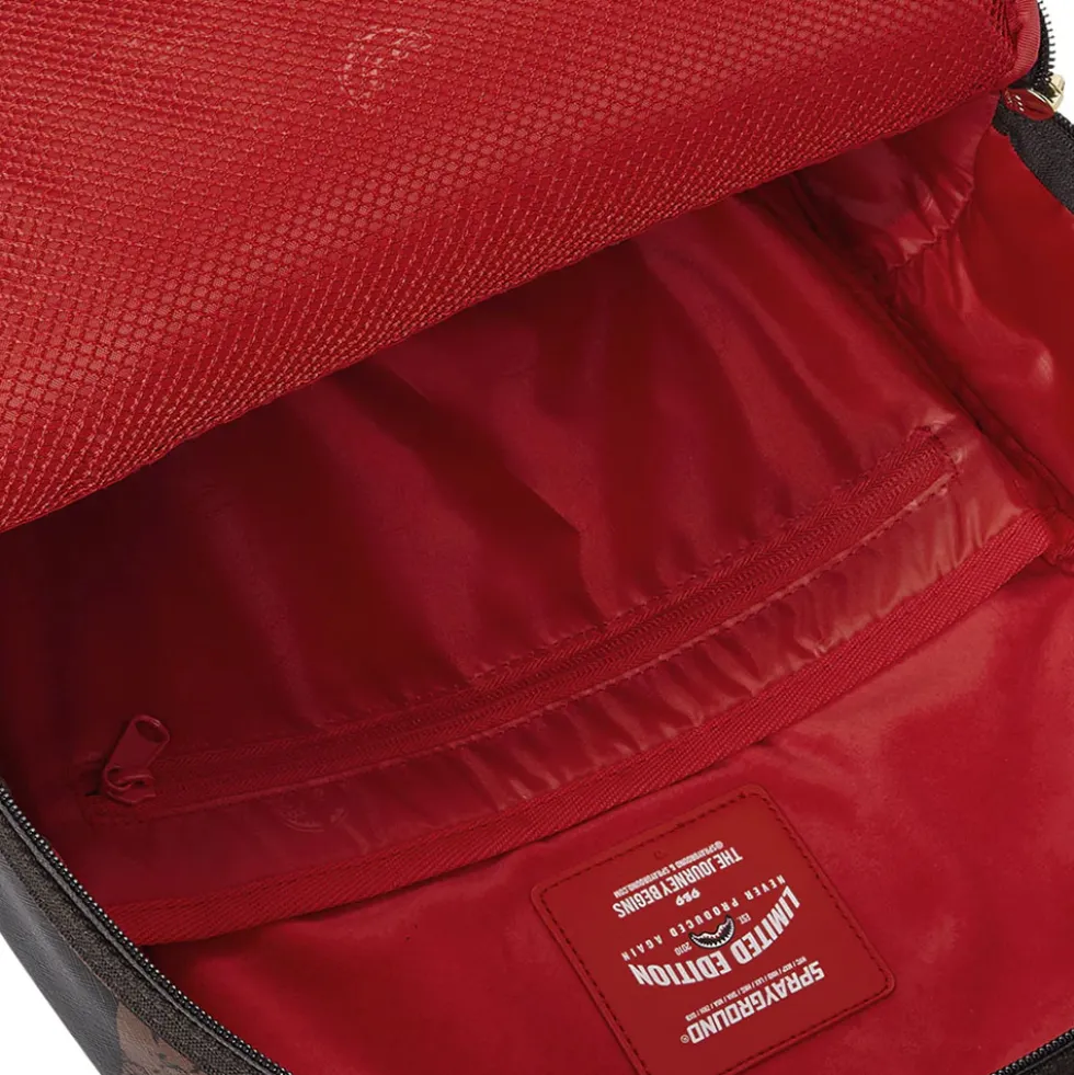 Zaino Unisex SPRAYGROUND stampa Enlarged Checks Paris