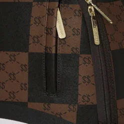 Zaino Unisex SPRAYGROUND stampa Enlarged Checks Paris