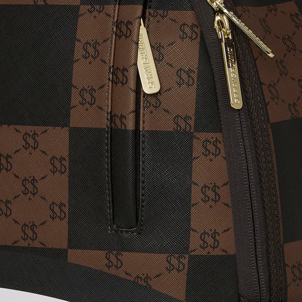 Zaino Unisex SPRAYGROUND stampa Enlarged Checks Paris