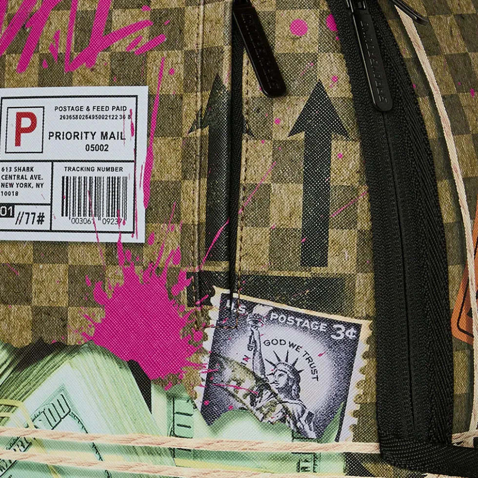 Zaino Unisex SPRAYGROUND stampa Torn Packaging Rmx