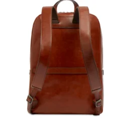 Zaino Uomo THE BRIDGE linea Galileo in Pelle Marrone